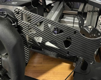 Panneau de montage en fibre de carbone pour roues à entraînement direct