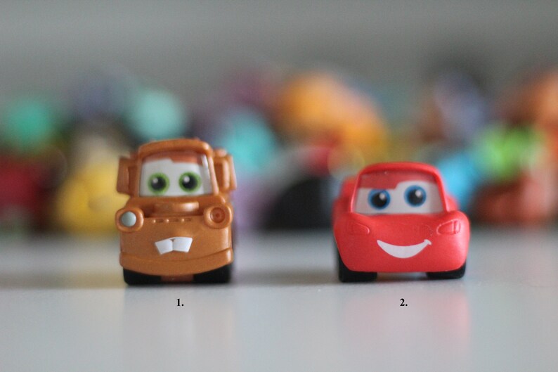 Disney Pixar Cars Keychains, Lightning Mcqueen Keychains, Disney