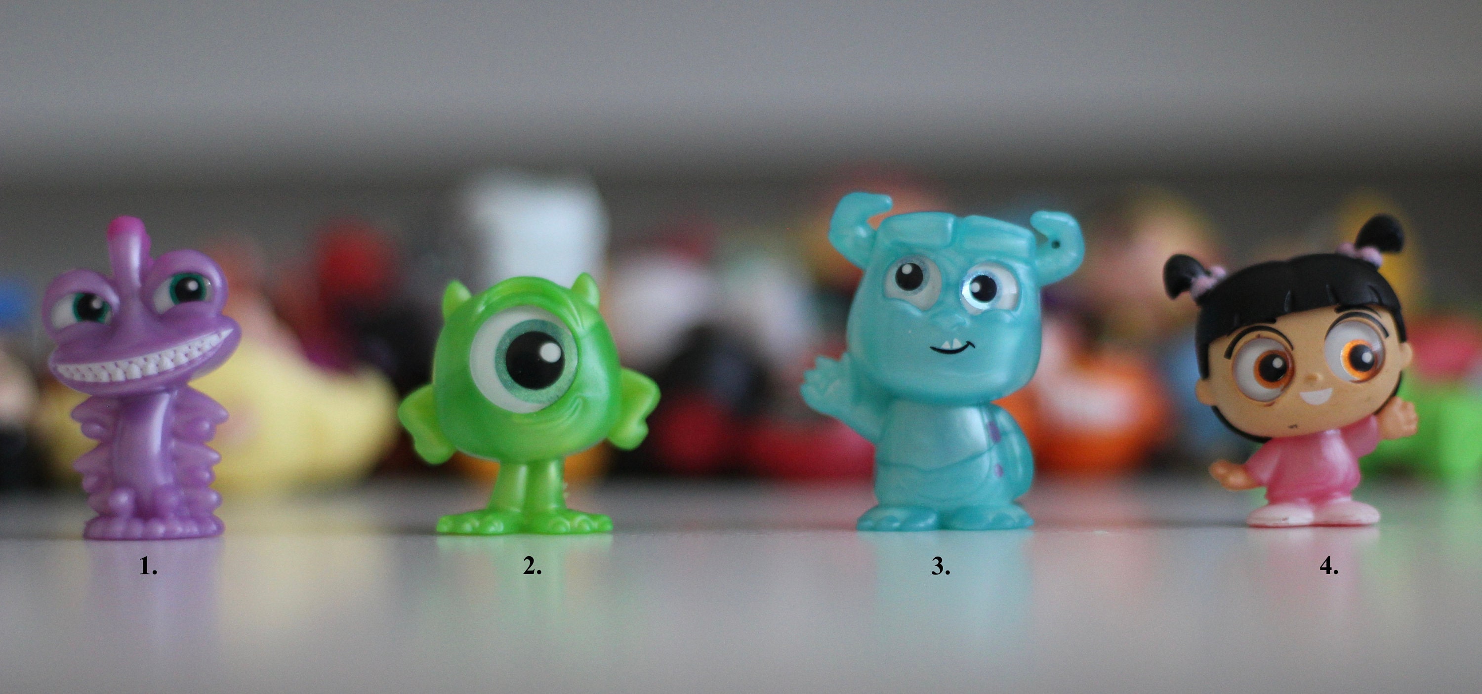 Disney Doorables Monsters, Inc. Keychains, Disney Keychain, Doorable