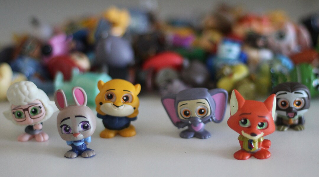 Disney Doorables Zootopia Keychains, Disney Keychain, Doorable Keychain