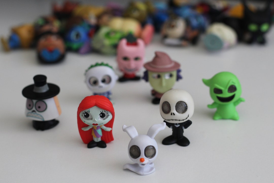 Disney Doorables Nightmare Before Christmas Keychains, Disney Keychain