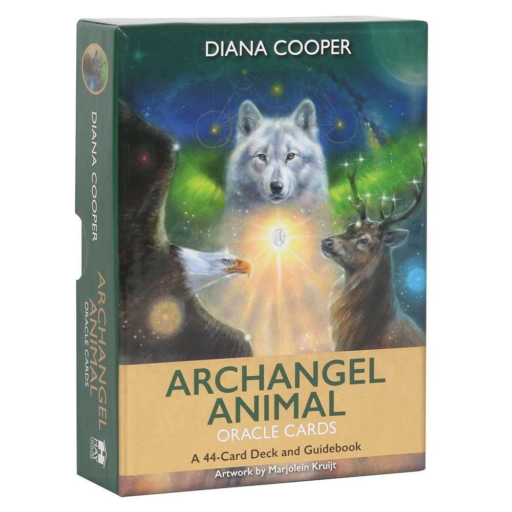 Archangel Animal Oracle Cards by Diana Cooper 44 Card Deck with Guidebook
