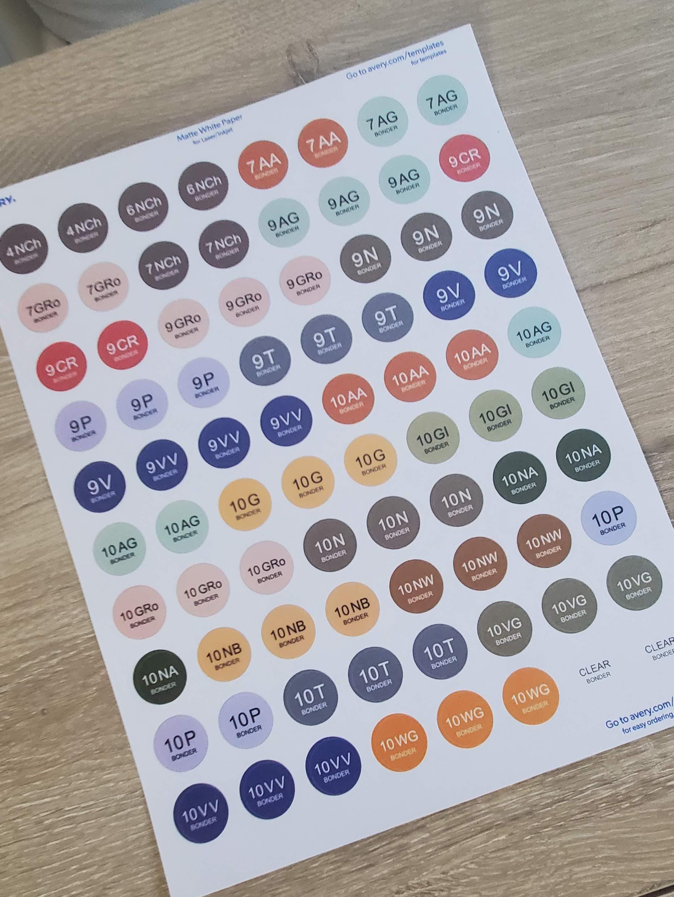 Redken Shades EQ Bonder Inside Sticker Sheet, Hair Color Sticker ...