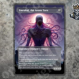 Emrakul, den sönderrivna ombudet för Aeons - Fullständigt konstanpassat kort