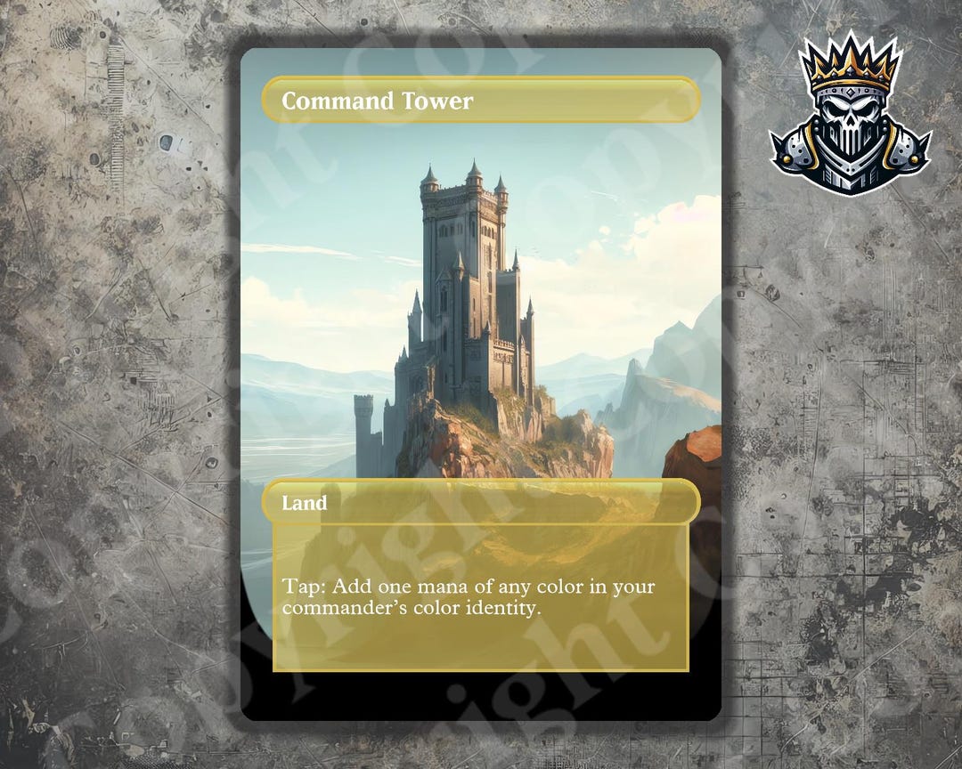 Command Tower Proxy - Full Art Custom Card - Etsy