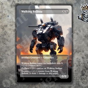 Walking Ballista Proxy - Carta personalizzata con grafica completa