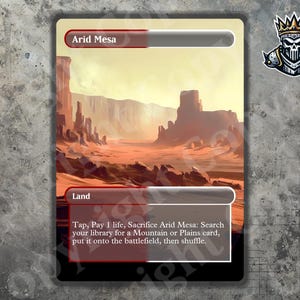 Arid Mesa Proxy - Full Art Custom Card