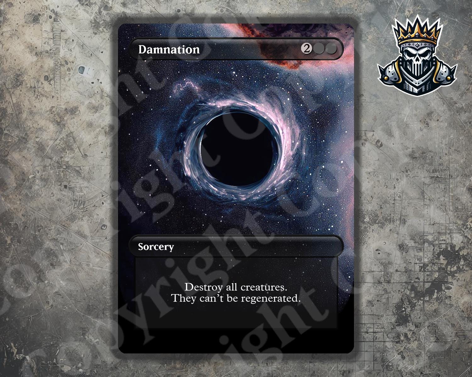 Nazgul Card Sleeve - Etsy