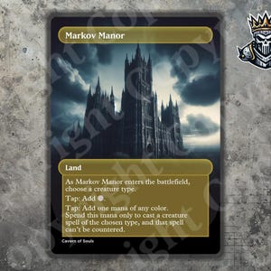 Cavern of Souls   Proxy - Full Art Custom Card