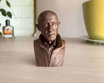 Jonathan Banks bronze bust