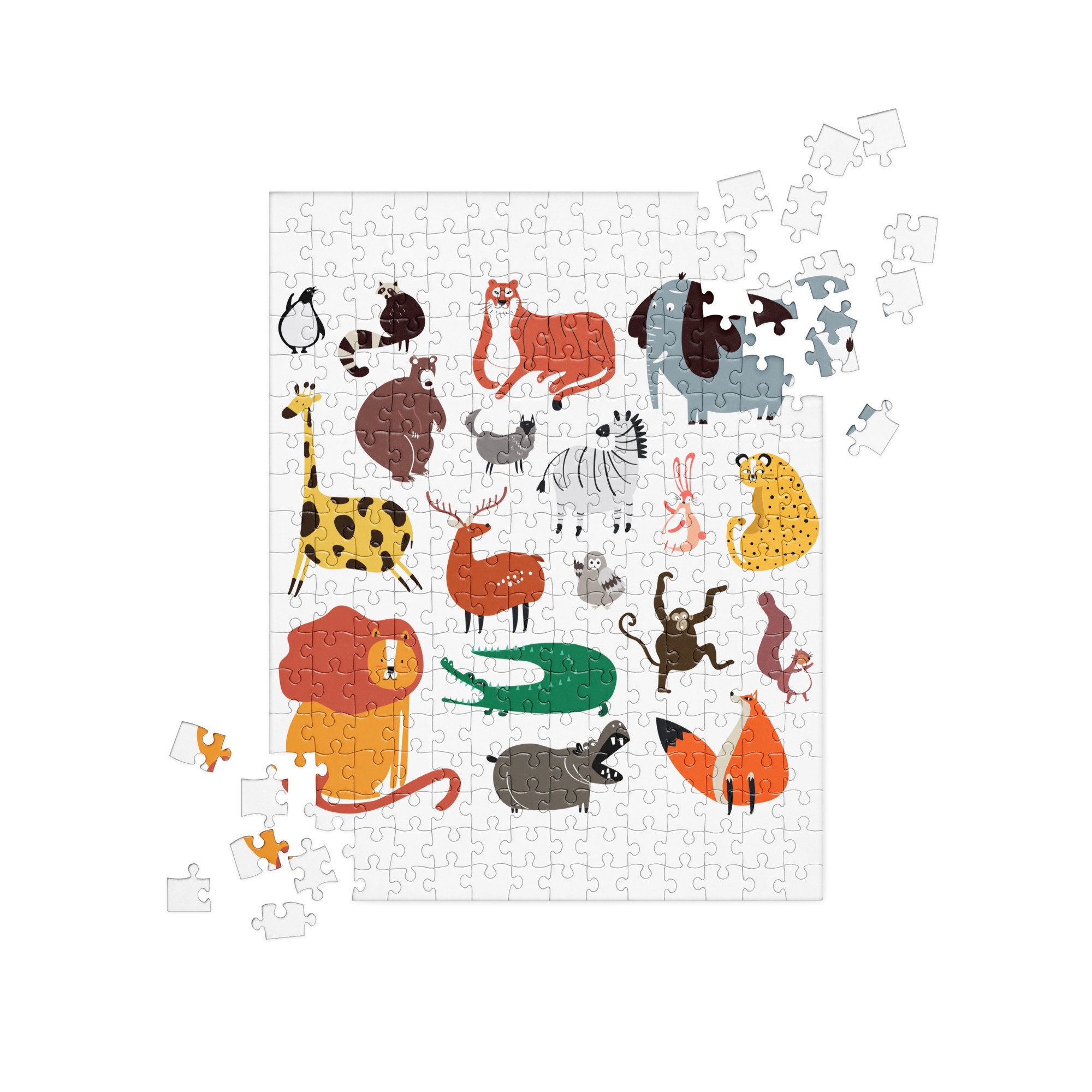 Tululu Child's First Jigsaw Puzzle. Puzzle for the Whole Etsy