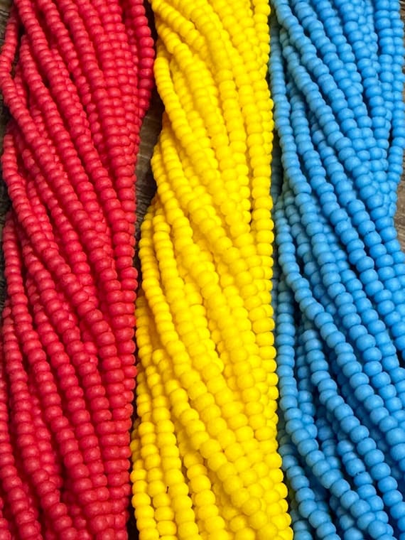 Vintage Czech Glass Seed Beads - Size 6/0 - Choose Your Color