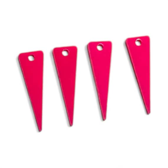 4 PC Spike acrylic blanks | beading supplies | charms dangles pow wow