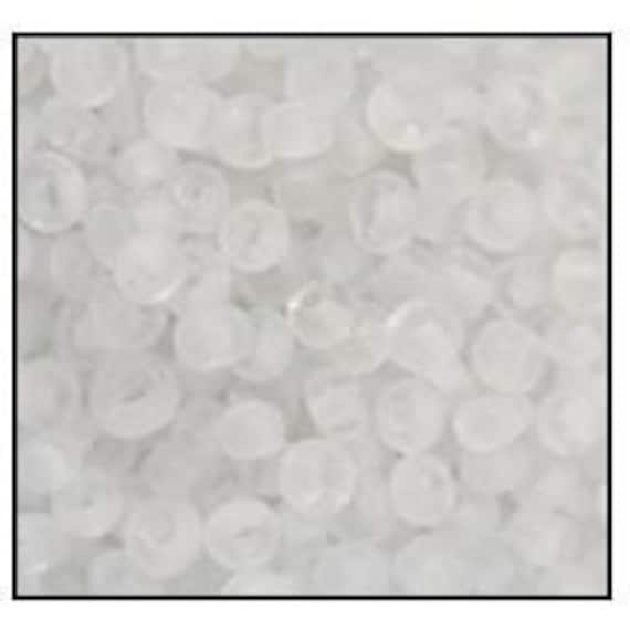 Size 11/0 Preciosa Ornela Seed Beads – White Satin, 30g Bag