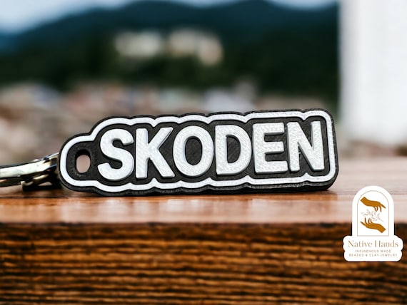 3D Printed SKODEN Keychain CLEARANCE