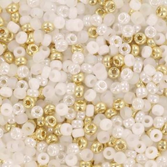 Miyuki Seed Beads Bridal Mix 11/0 Set  | 10, 20 or 30 Grams | Indigenous Owned