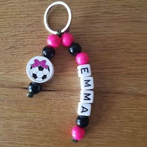 Keychain, Name Pendant, Ranzenbaumler, Taschenbaumler with Name, Backpack Pendant