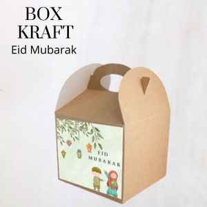 Box, Eid MUBARAK children's box for Eid 2024 personalized