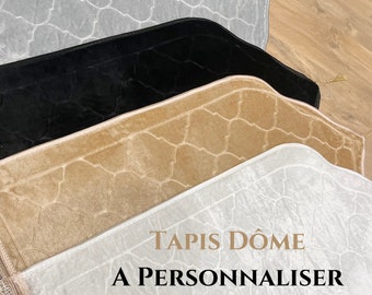 Tapis de prière Prenium en  forme de dôme à personnaliser avec prénom