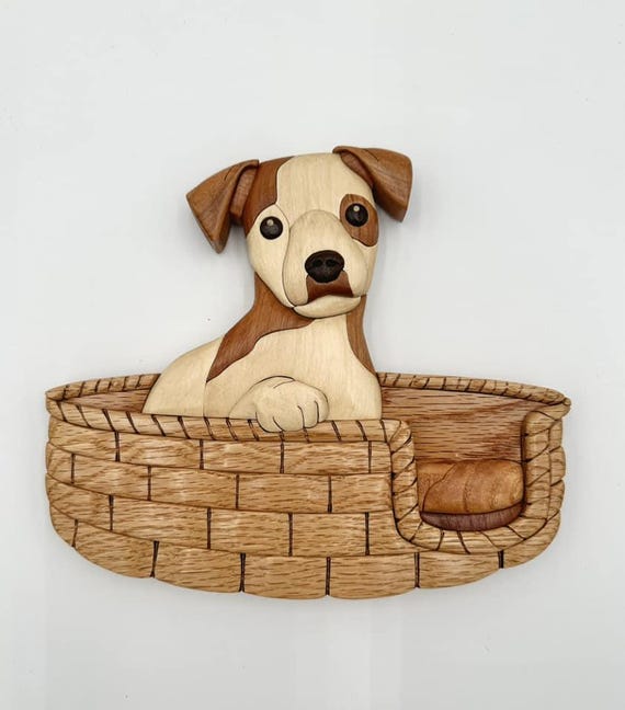 Jack Russell Terrier Storage Basket Jack Russell Terrier Storage Basket