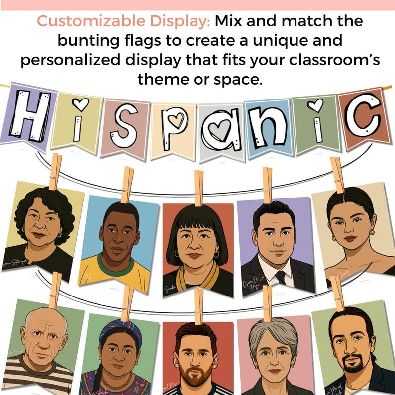 Hispanic Heritage Month Banner – Printable Classroom Decor With 30 ...