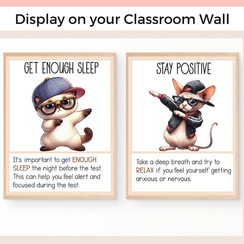 Test Strategies Board, Test Prep Tips Classroom Bulletin Board, Test Bulletin Board Idea, May Bulletin Board, Testing Printable Board