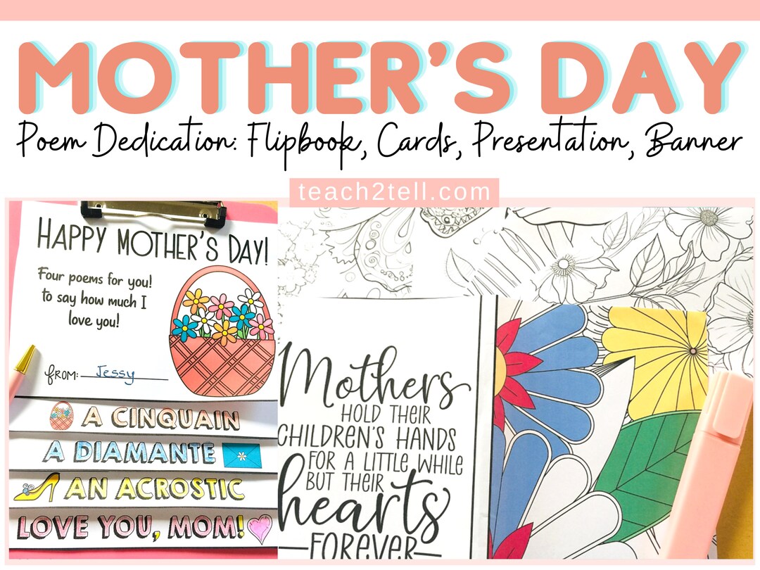 Mothers Day Activity for Kids Printables Mothers Day Cards - Etsy