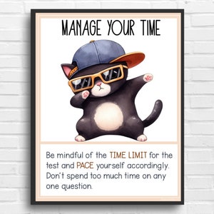Test Strategies Board, Test Prep Tips Classroom Bulletin Board, Test Bulletin Board Idea, May Bulletin Board, Testing Printable Board