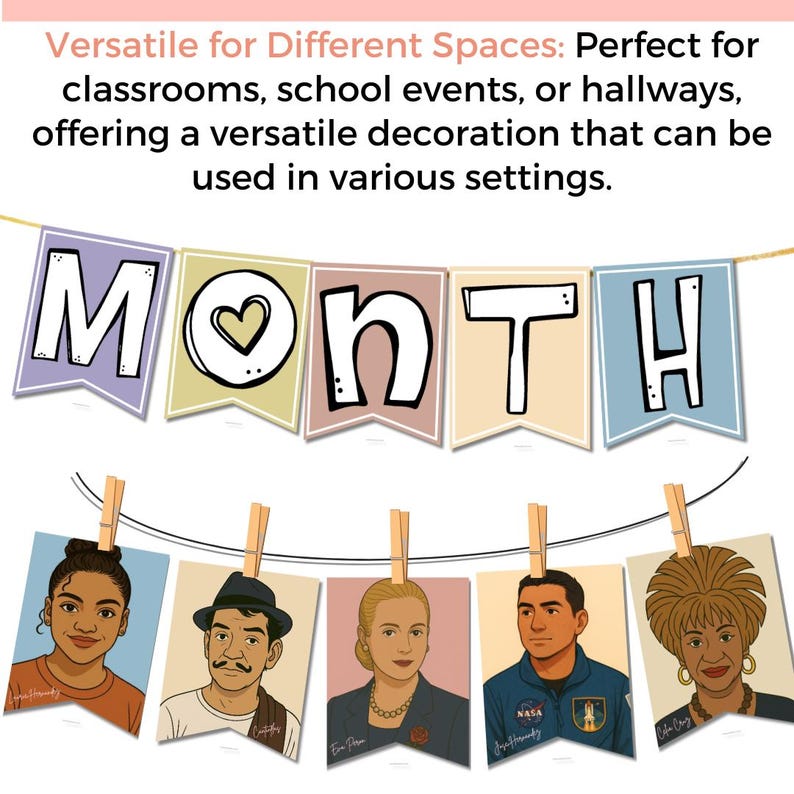 Hispanic Heritage Month Banner – Printable Classroom Decor With 30 ...
