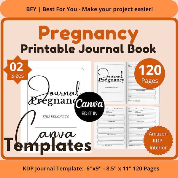 Pregnancy Journal Etsy