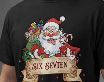 Weihnachtsmann sagt sechs sieben