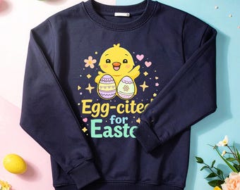Happy Easter PNG Design Elektro Neon Bunny Bunny Bunte glänzende Buchstaben Frühling Blumen Clipart Sublimation Shirt Grafik