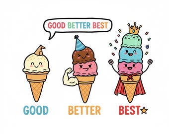Lustiges Eis Kinder Shirt Design (Digitaler Download)