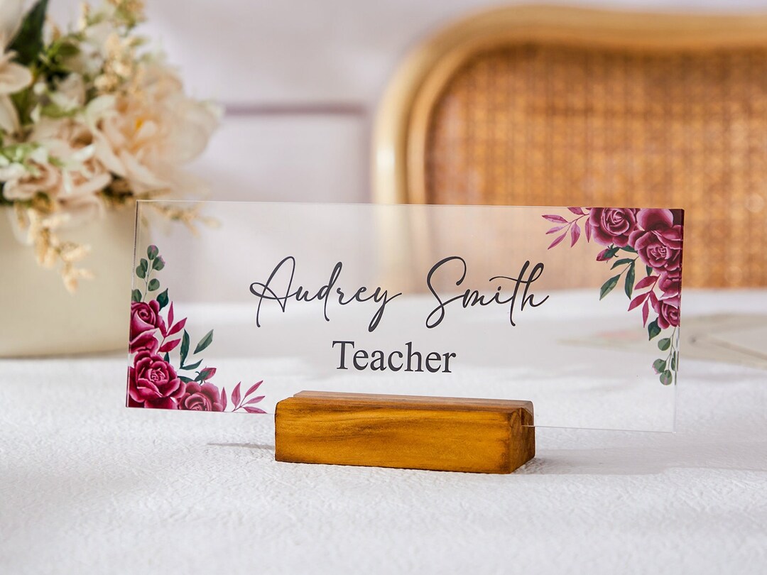 Custom Office Desk Name Plate Custom Name Plates for Desk Etsy UK