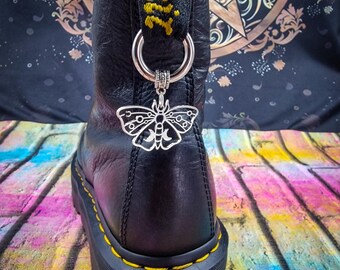 Luna Moth Boot Charms Doc Martens Butterfly Boot Charms