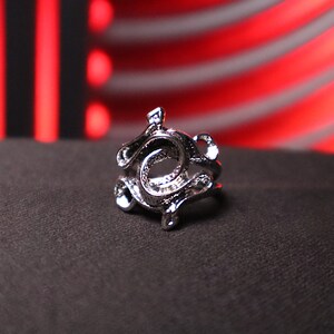 Tate Langdon Ring Silver Twisted Snake Ring Gothic Jewellery Unisex Ring Medusa Jewellery Natural Born Killer Ring Gothic Gift Idea Goth