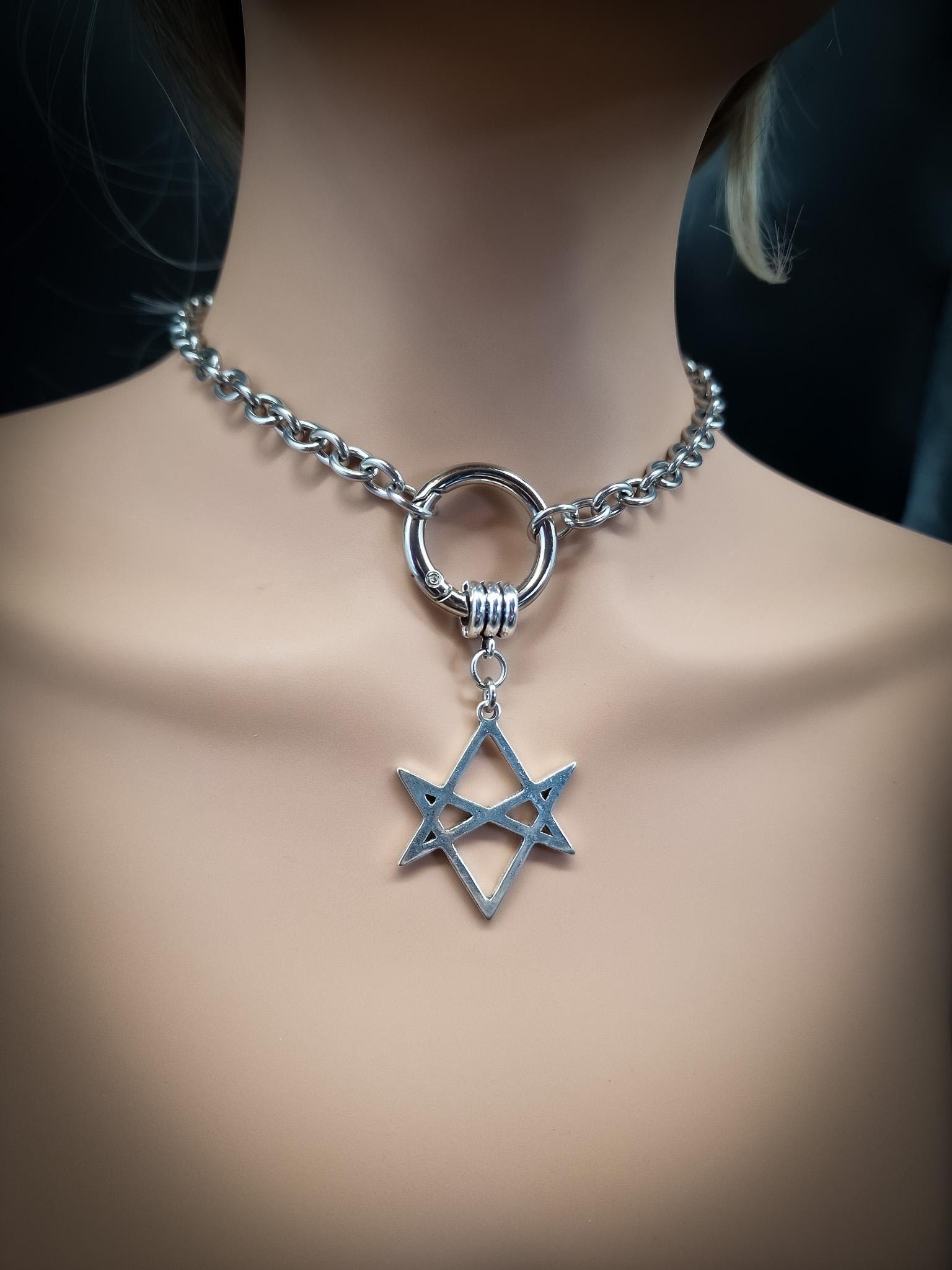 Bring Me the Horizon Unicursal Hexagram Chunky Stainless