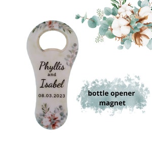 Personalized  Bottle Opener, Wedding Party Favors for Guests in Bulk, Wedding Gift For Guest, Thank You Favor, Save The Date Favor