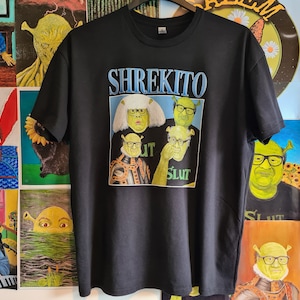 Holy Trinity Danny Devito, Bibble, Shrek 3x3 Matte Sticker