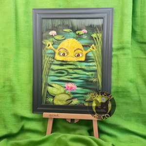 Shrek Swamp Ogre Art Print Wall Decor Poster A3 A4 A5