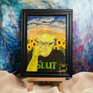 Danny 'Shrekito' DeVito X Shrek Meme Painting Print Wall Art Its Always Sunny Poster A3 A4 A5