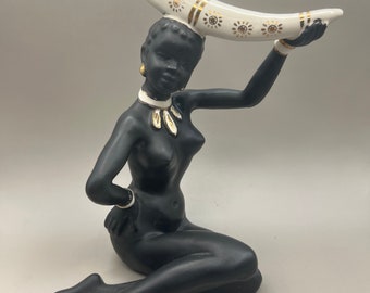 Vintage Ebony Lady by Arta of Sydney