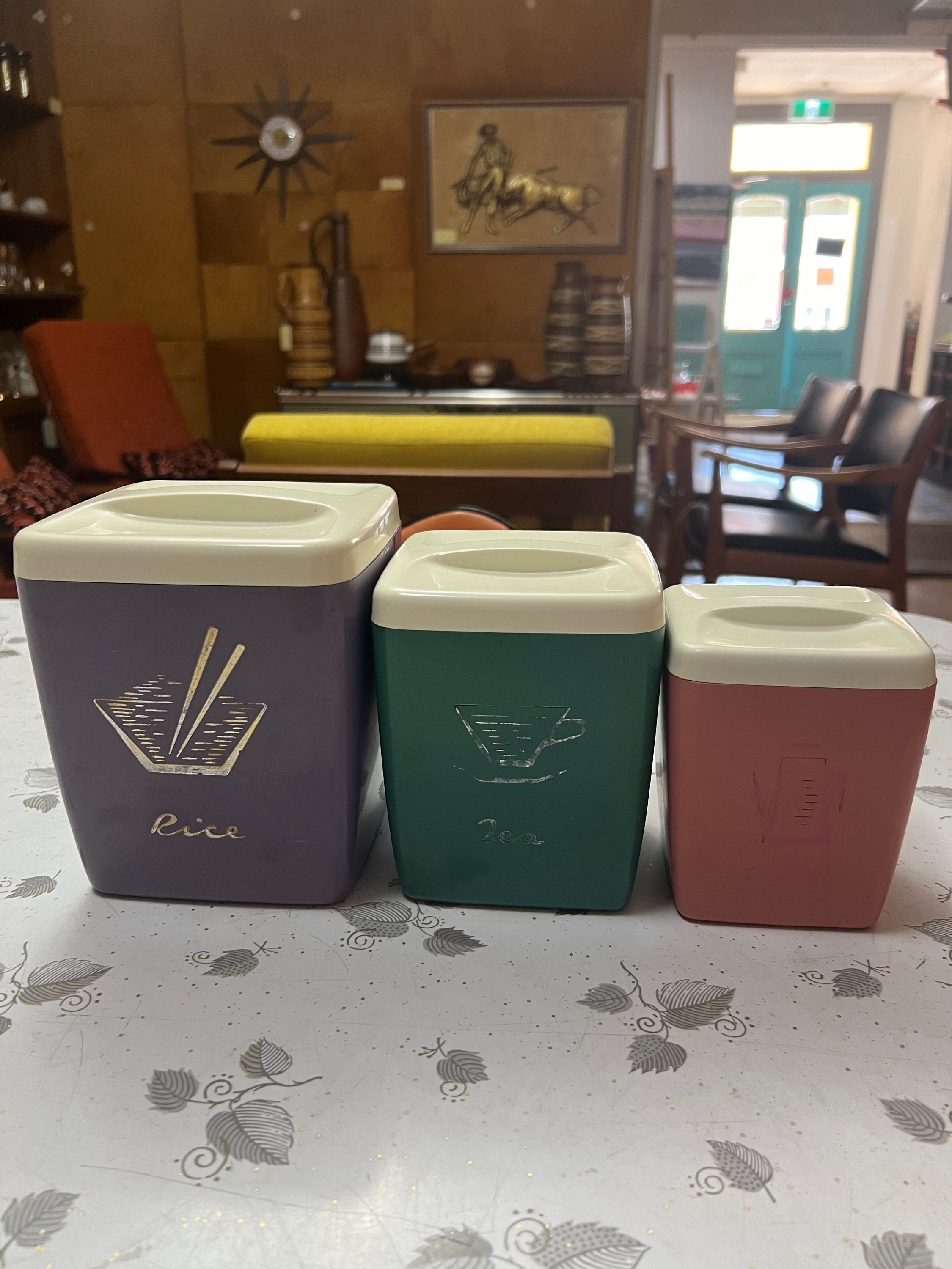 Nally Ware Canisters and Spice Jars X 10 - Etsy Australia