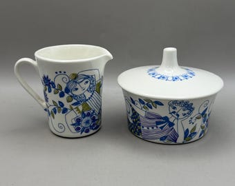 Figgio Norway 'Lotte' Milk Jug and Lidded Sugar Bowl