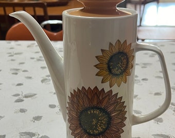 Retro Studio Meakin 'Palma Sunflower' Coffee Pot