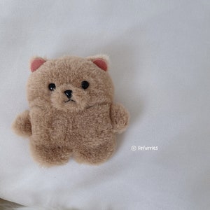 GRIZZLY BEAR AirPods Case for Gen 1 | 2 | 3 | Pro | Pro 2, Stuffed Animal AirPods Case, Cute AirPods Case, Brown Bear AirPods Cover