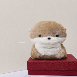 FLUFFY Otter Case Cover for JBL Live Pro Tws 2| JBL Live Pro+ Tws, Cute Case for jbl earbuds, Otter Earbuds Case, Furry Otter Themed Gift