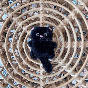 BLACK CAT Case for Google Pixel Buds A-Series| Pixel Buds 2 | Pixel Buds Pro, Black Kitten Earbuds Case, Black Cat Lover Gift Ideas