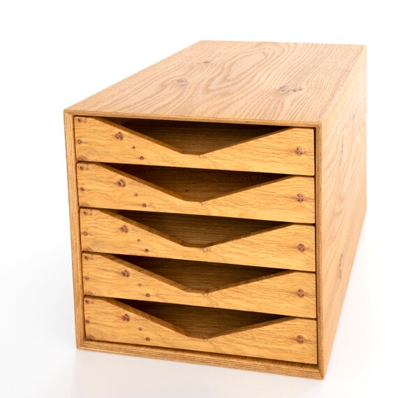 Letter Storage Wood File Storage Wood Order Tray Wood Etsy