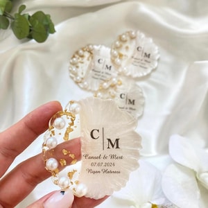 Wedding Magnet, Wedding Favors,Personalized Gift Epoxy Magnet,Engagement Favors,Epoxy Magnet,Anniversary Favors,Islamic Favors Magnet